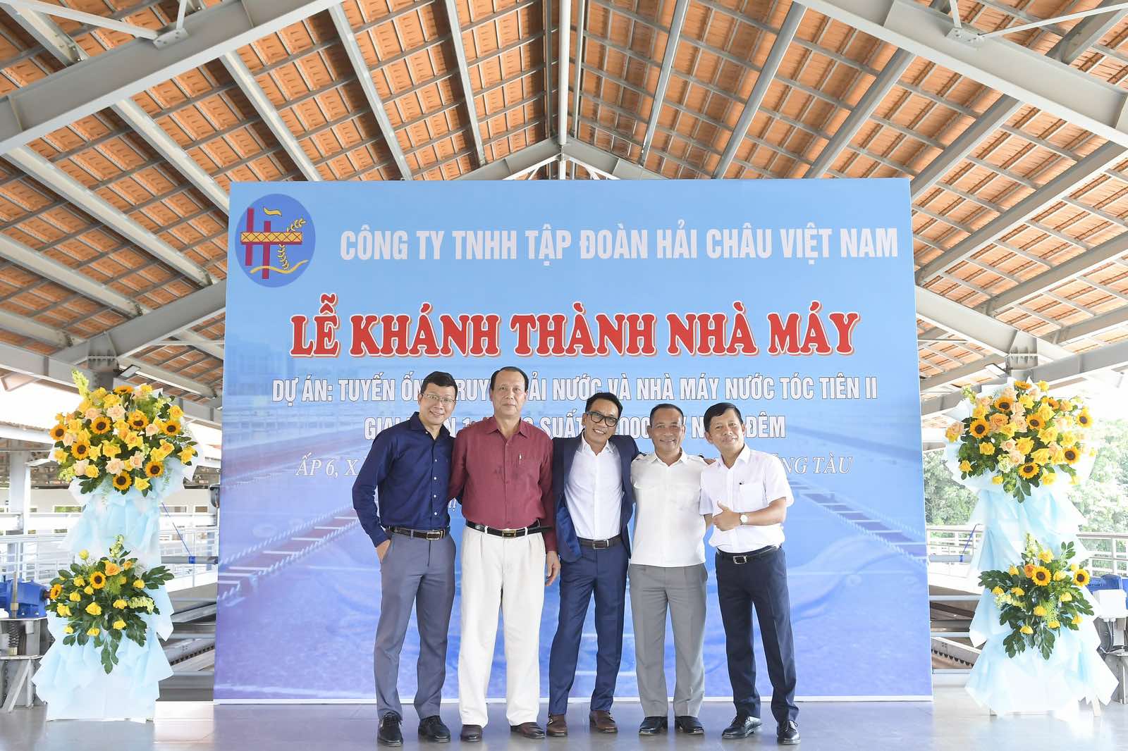 KHÁNH THÀNH NHÀ MÁY NƯỚC TÓC TIÊN